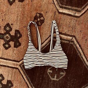 Acacia swimwear striped top / s